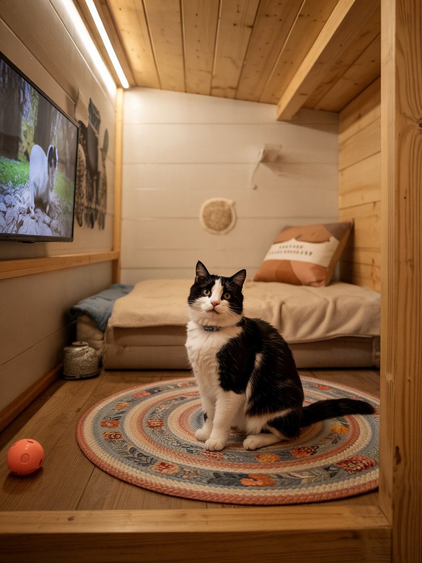Cozy Tiny Cat Bedroom Ideas: DIY Pet Space Design Inspiration