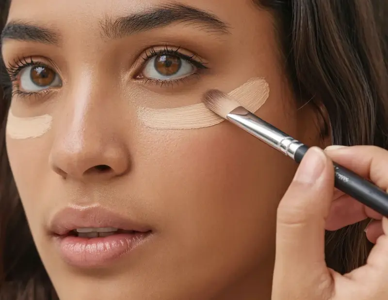 Latte Makeup Tutorial Concealer Under Eyes | Nude Lipstick Shades for the Latte Look