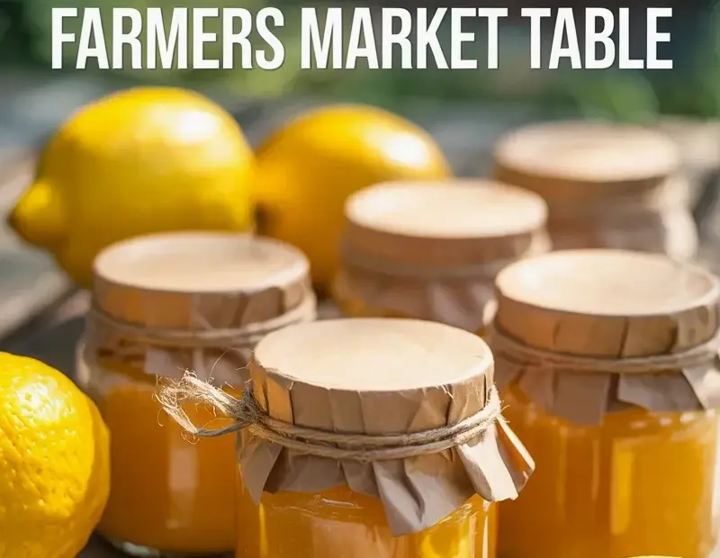 Easy Lemon Sugar Scrubs for Selling at Farmers Market - How-To
