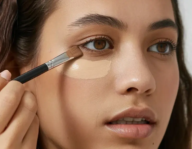 Latte Makeup Tutorial: How to Apply Under Eye Concealer for a Natural Fall Look